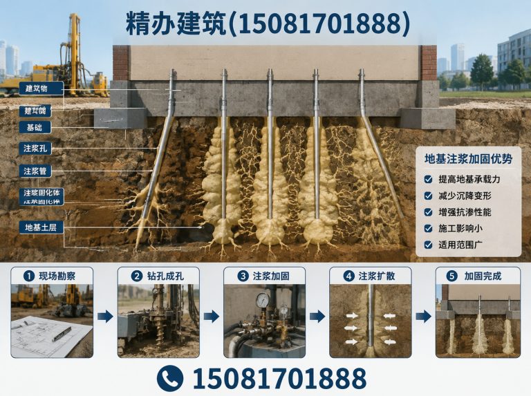 武安市地基注浆加固展示图